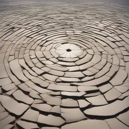 a character by Richard Long
