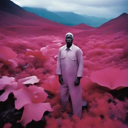 a character by Richard Mosse