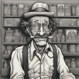 a character by Robert Crumb