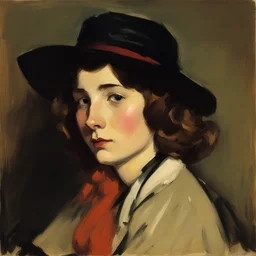 a character by Robert Henri