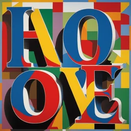 a character by Robert Indiana