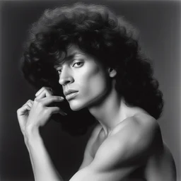 a character by Robert Mapplethorpe