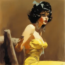 a character by Robert McGinnis