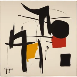 a character by Robert Motherwell