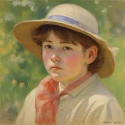a character by Robert Vonnoh