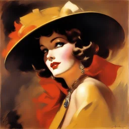 a character by Rolf Armstrong