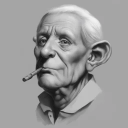 a character by Rolf Nesch