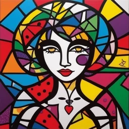 a character by Romero Britto