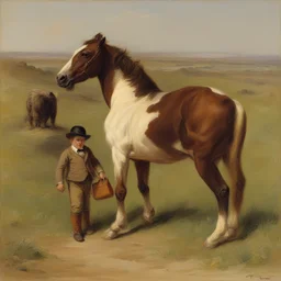 a character by Rosa Bonheur