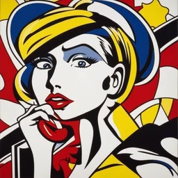 a character by Roy Lichtenstein