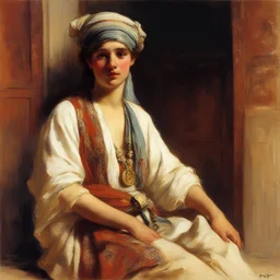 a character by Rudolf Ernst