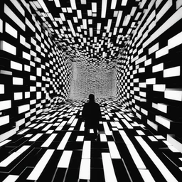 a character by Ryoji Ikeda