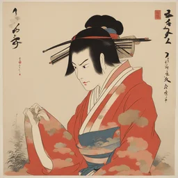 a character by Sakai Hoitsu