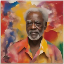 a character by Sam Gilliam