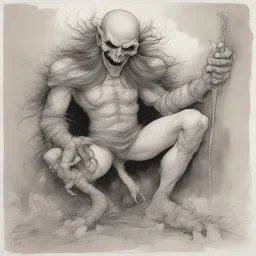a character by Sam Kieth