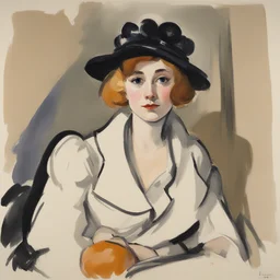 a character by Samuel Peploe