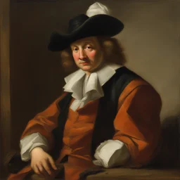 a character by Samuel van Hoogstraten
