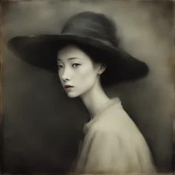 a character by Sarah Moon