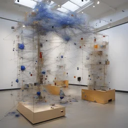 a character by Sarah Sze