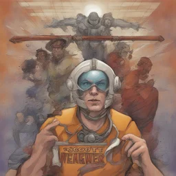 a character by Scott Weaver