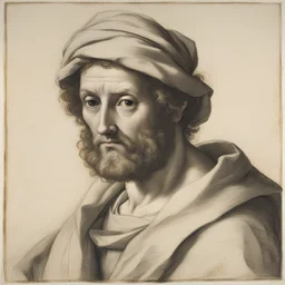 a character by Sebastiano del Piombo