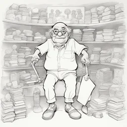 a character by Sergio Aragonés