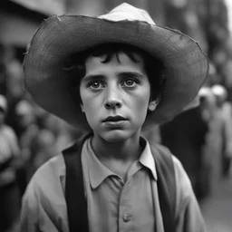 a character by Sergio Larraín