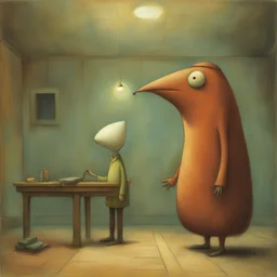 a character by Shaun Tan