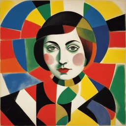 a character by Sonia Delaunay