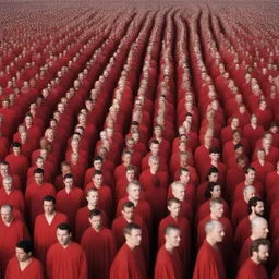 a character by Spencer Tunick