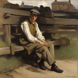 a character by Stanhope Forbes