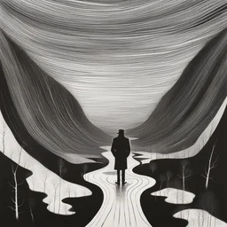 a character by Stanley Donwood