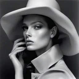 a character by Steven Meisel