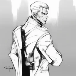 a character by Stuart Immonen