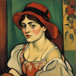 a character by Suzanne Valadon