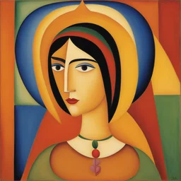 a character by Tarsila do Amaral