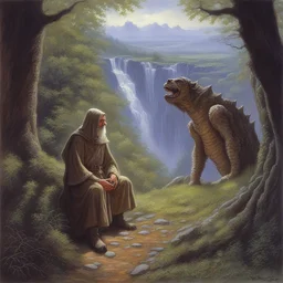 a character by Ted Nasmith