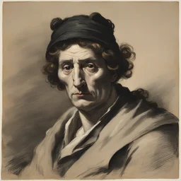 a character by Théodore Géricault