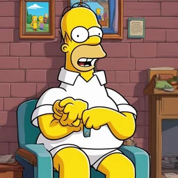 a character by The Simpsons