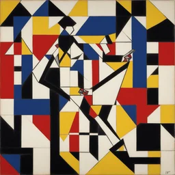 a character by Theo van Doesburg