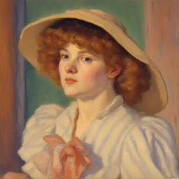 a character by Theo van Rysselberghe