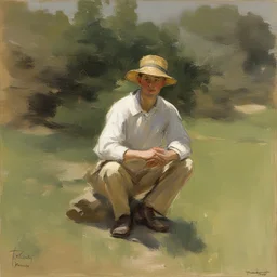a character by Theodore Robinson
