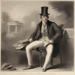 a character by Thomas Allom