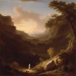 a character by Thomas Cole