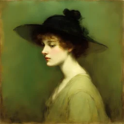 a character by Thomas Dewing