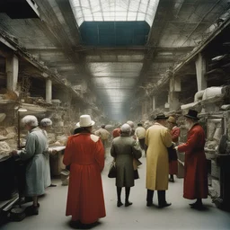 a character by Thomas Struth
