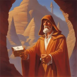 a character by Tim Hildebrandt
