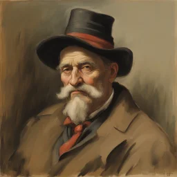 a character by Tivadar Csontváry Kosztka