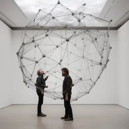 a character by Tomás Saraceno