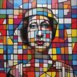 a character by Tom Fruin
